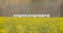 茶叶罐包装,茶叶罐包装展开图