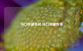 马口铁罐茶叶,马口铁罐存茶