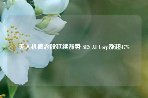 无人机概念股延续涨势 SES AI Corp涨超47%