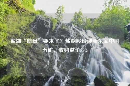 盐湖“航母”要来了？盐湖股份迎新东家中国五矿，收购溢价35%