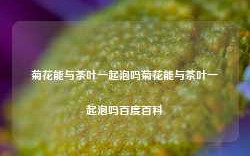 菊花能与茶叶一起泡吗菊花能与茶叶一起泡吗百度百科