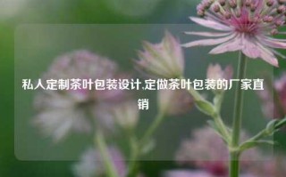 私人定制茶叶包装设计,定做茶叶包装的厂家直销