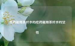 吃药能用茶叶水吗吃药能用茶叶水吗女性