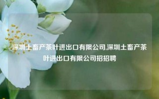 深圳土畜产茶叶进出口有限公司,深圳土畜产茶叶进出口有限公司招招聘