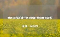 黄芪能和茶叶一起泡吗丹参和黄芪能和茶叶一起泡吗