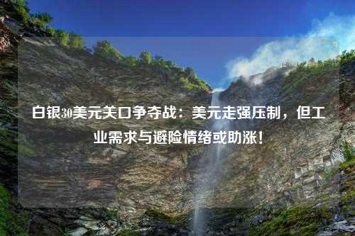 白银30美元关口争夺战：美元走强压制，但工业需求与避险情绪或助涨！