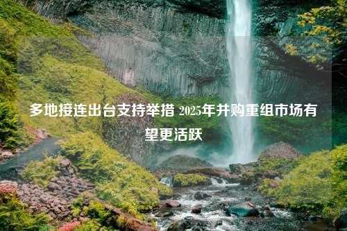 多地接连出台支持举措 2025年并购重组市场有望更活跃