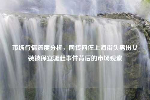 市场行情深度分析，网传向佐上海街头男扮女装被保安驱赶事件背后的市场观察